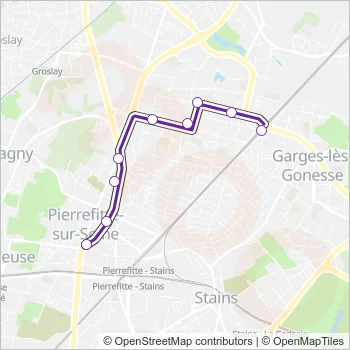 T5 Light Rail Line Map