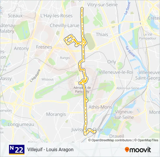 N22  Line Map