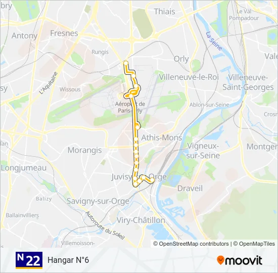 N22  Line Map