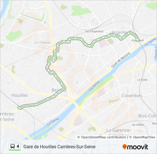 4 Itinéraire Horaires, Arrêts & Plan Gare de Houilles CarrièresSurSeine (mis à jour) 4 Itinéraire Horaires, Arrêts & Plan Gare de Houilles CarrièresSurSeine (mis à jour)