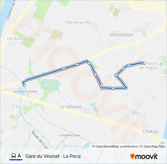 A Bus Line Map