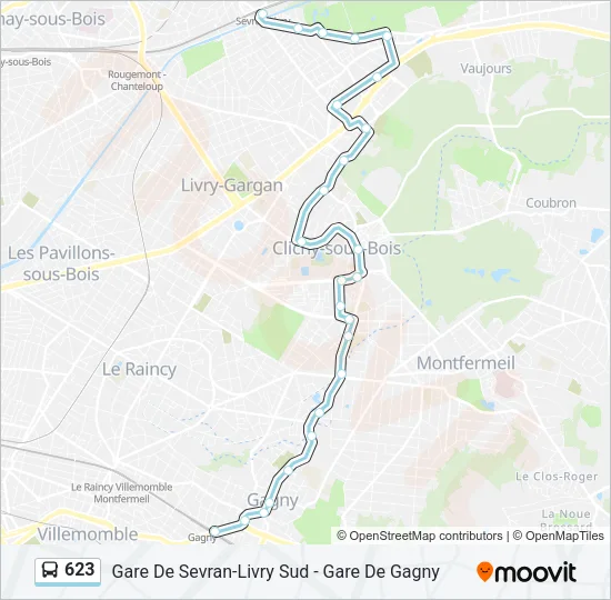 623  Line Map