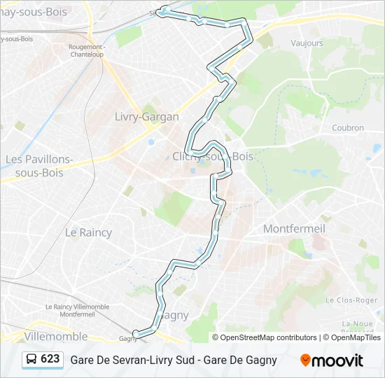 623  Line Map