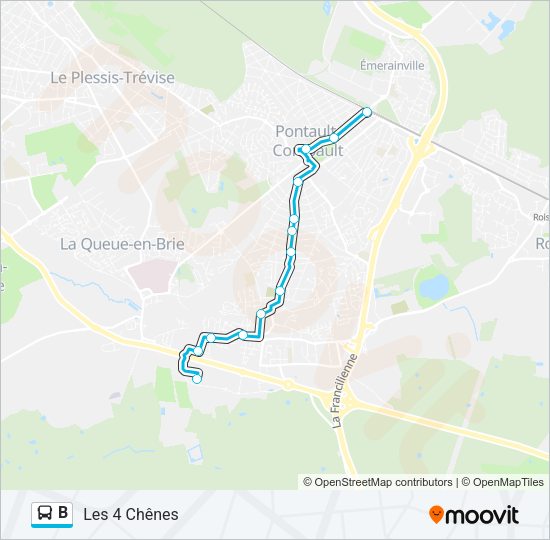 B  Line Map