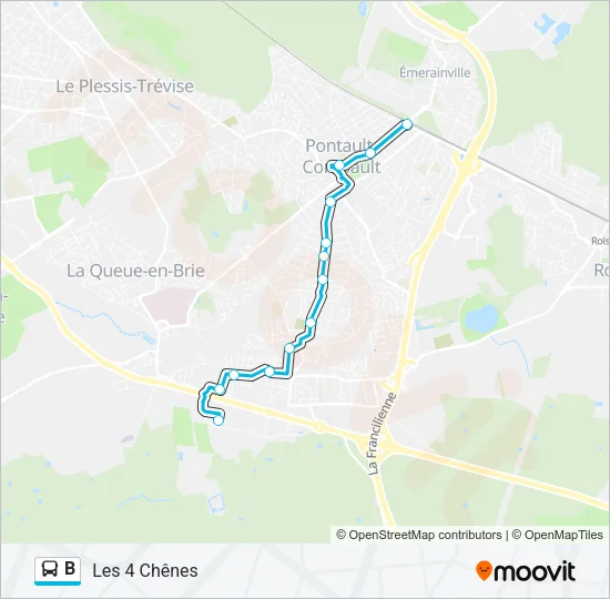 B  Line Map