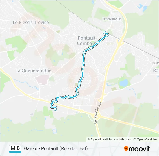 B  Line Map