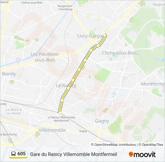 605  Line Map