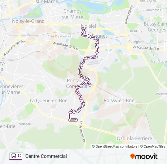C  Line Map