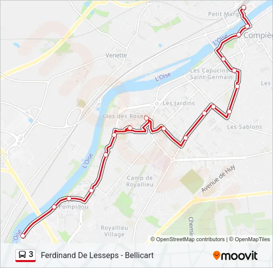 3  Line Map