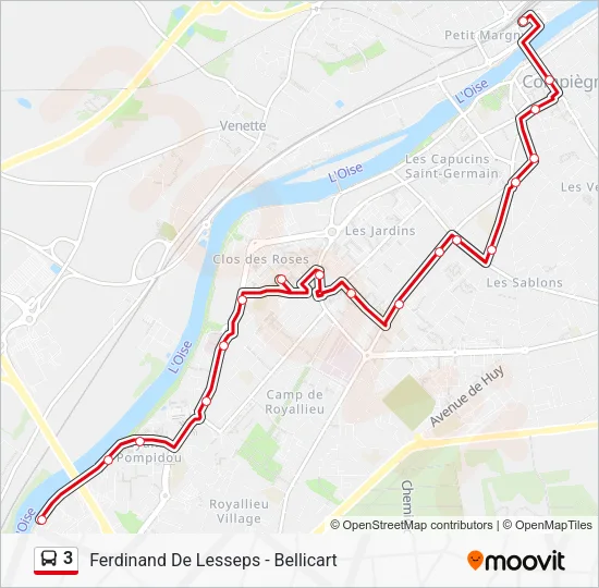3  Line Map