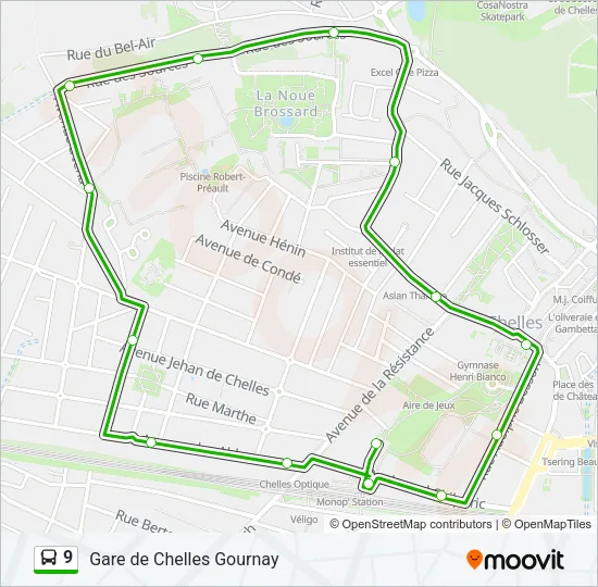 9  Line Map