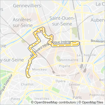 341 Bus Line Map