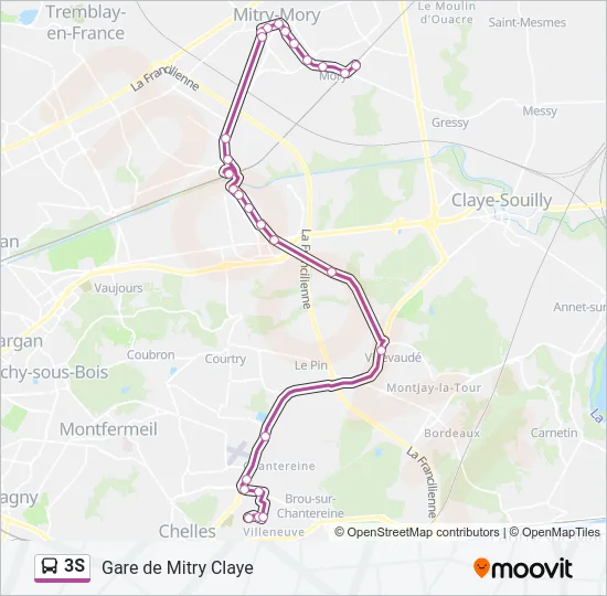 3S  Line Map