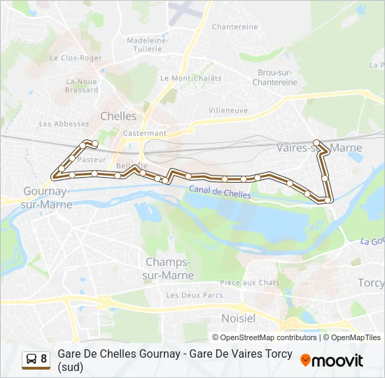 8  Line Map