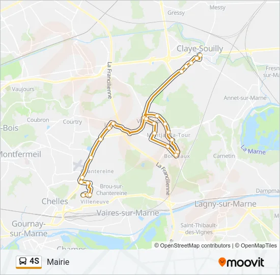 4S  Line Map