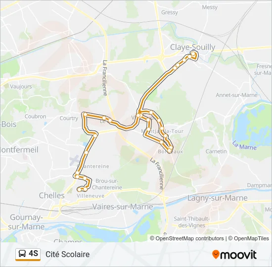 4S  Line Map