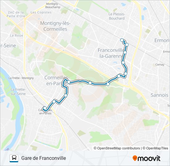 30-12 bus Line Map