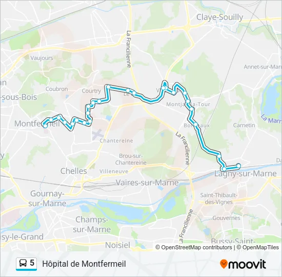5  Line Map