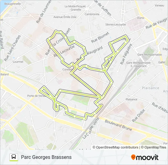 TRAVERSE Bus Line Map