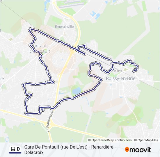 D Bus Line Map