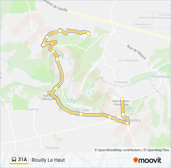 31A Bus Line Map