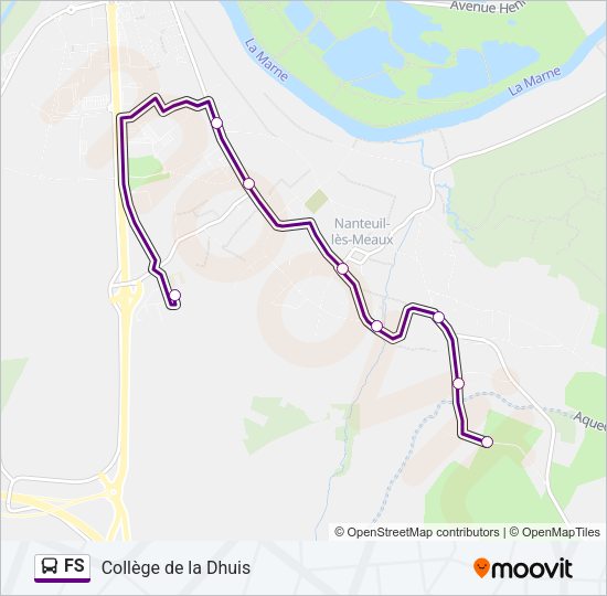 FS Bus Line Map