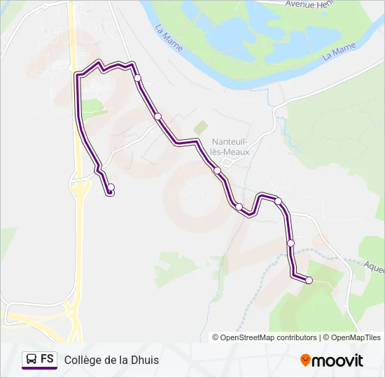 FS Bus Line Map