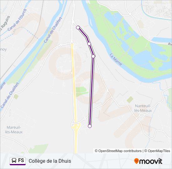 FS Bus Line Map