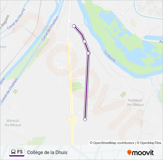 FS Bus Line Map
