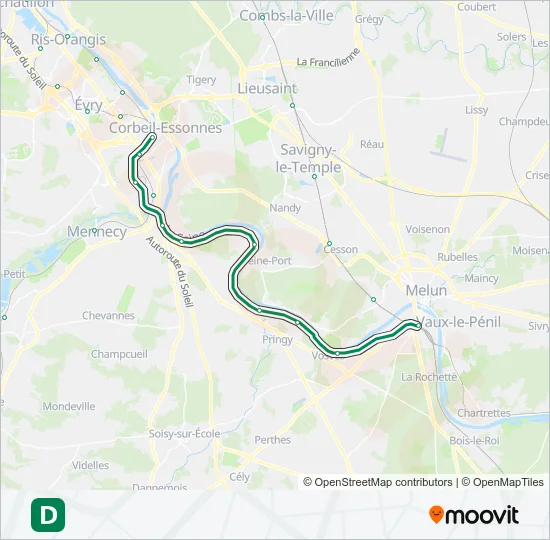D RER Line Map