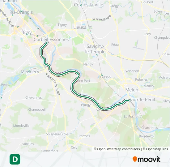 D RER Line Map