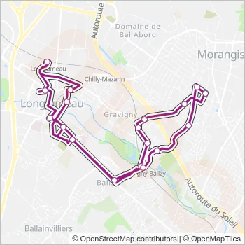 C Bus Line Map