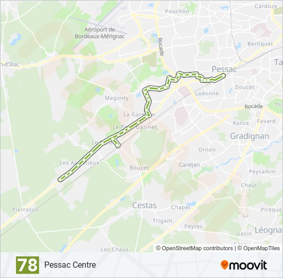 78 bus Line Map