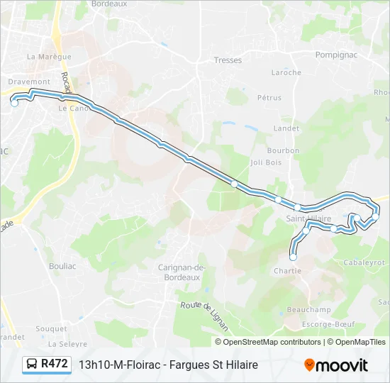 R472 Bus Line Map