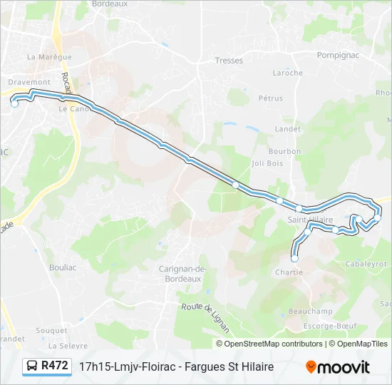 R472 Bus Line Map