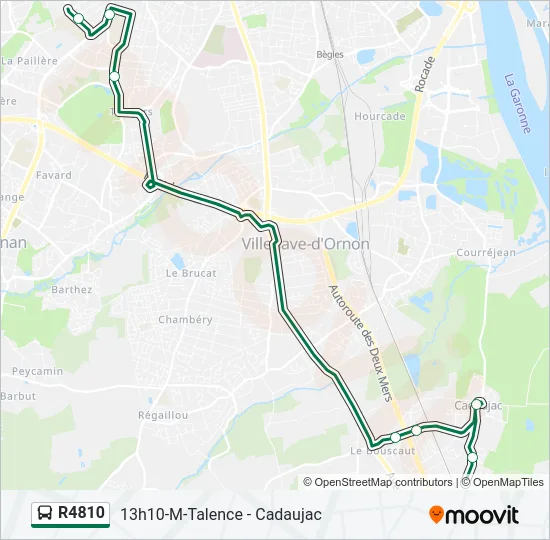 R4810 Bus Line Map