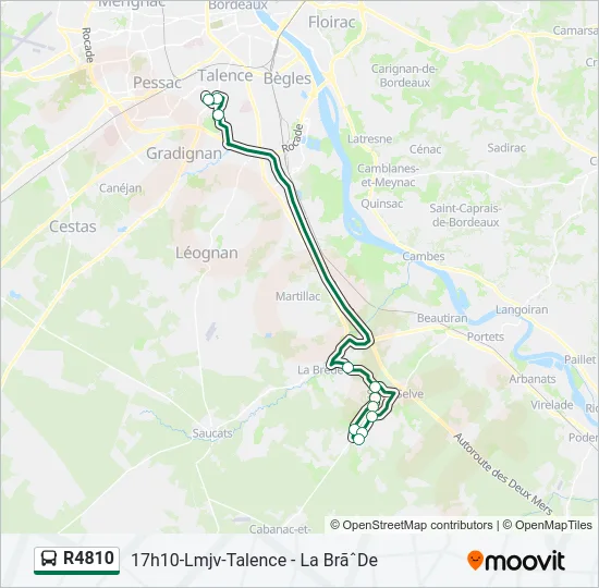 R4810 Bus Line Map