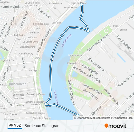 952 Ferry Line Map