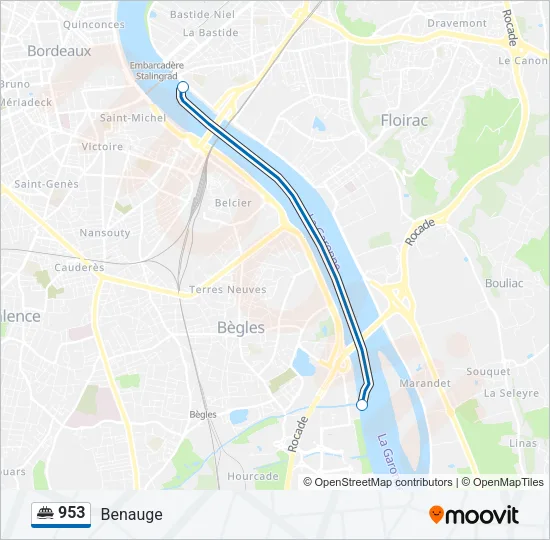 953 Ferry Line Map