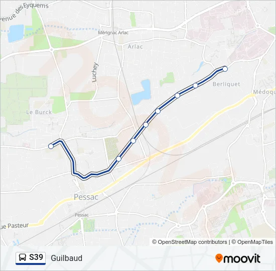 S39 Bus Line Map