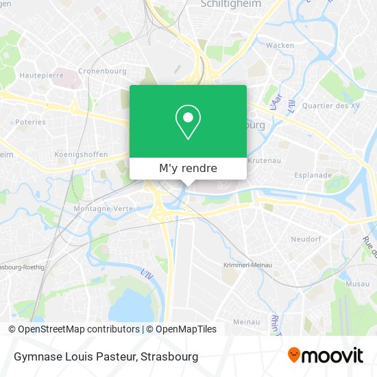Gymnase Louis Pasteur plan