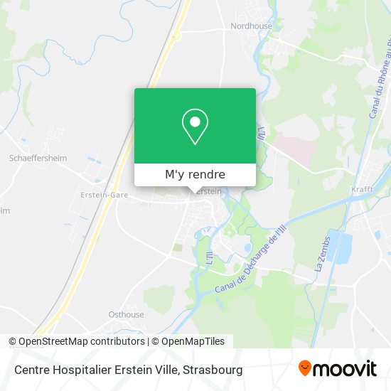 Centre Hospitalier Erstein Ville plan