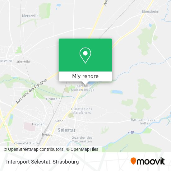 Intersport Selestat plan