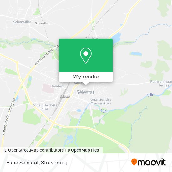 Espe Sélestat plan