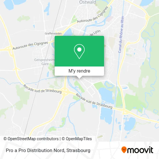 Pro a Pro Distribution Nord plan