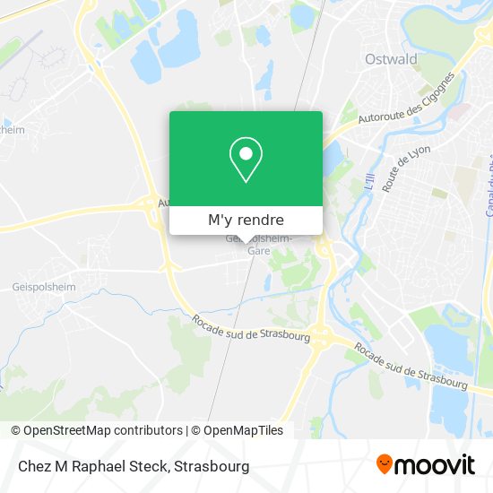 Chez M Raphael Steck plan