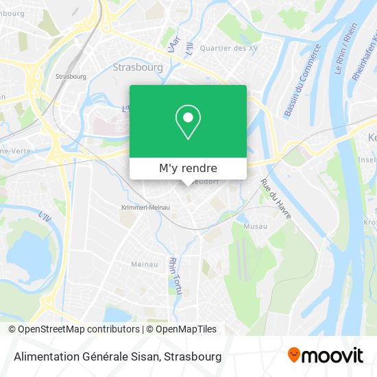 Alimentation Générale Sisan plan
