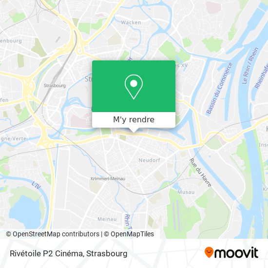 Rivétoile P2 Cinéma plan