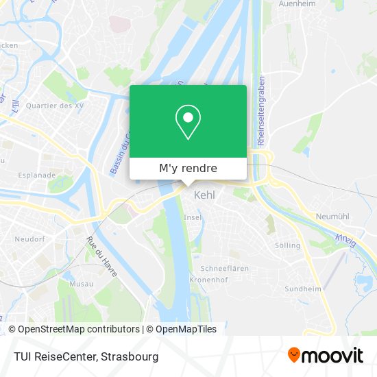 TUI ReiseCenter plan