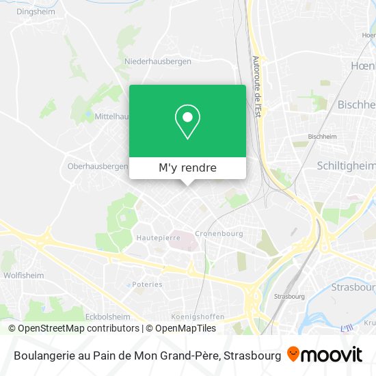 Boulangerie au Pain de Mon Grand-Père plan
